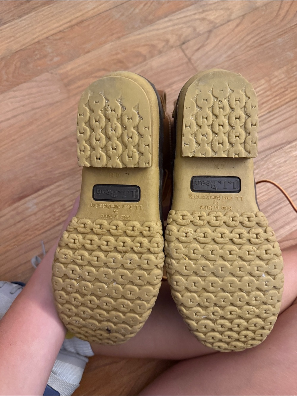 L.L. Bean Brown and Black Waterproof Duck Boots - Picture 3 of 4